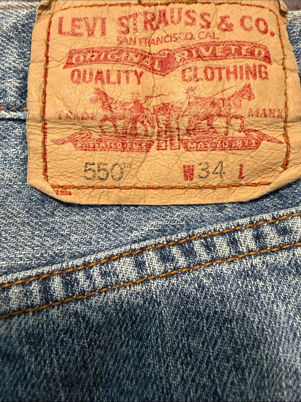 Levis levi’s 550
